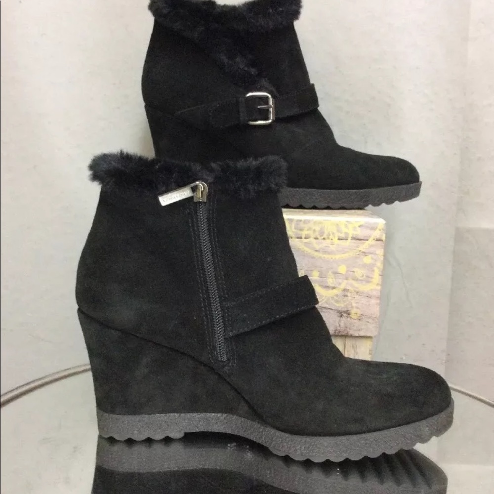 Aquatalia "Carlotta" Wedge Bootie - Sz. 10 - EUC
